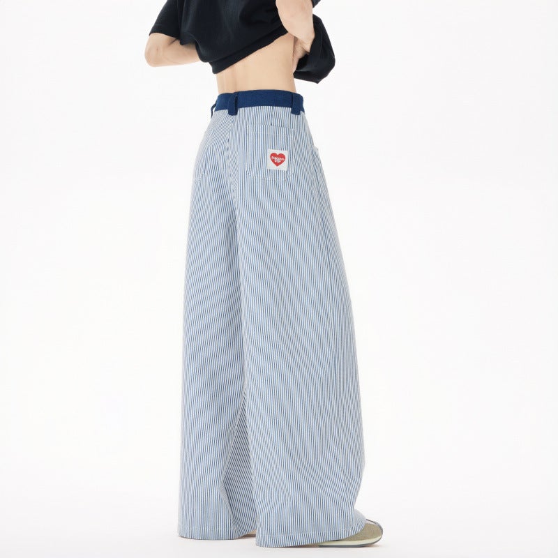 Unisex Classic Denim Jeans Loose Fit Daily Outdoor Wear - Image 2