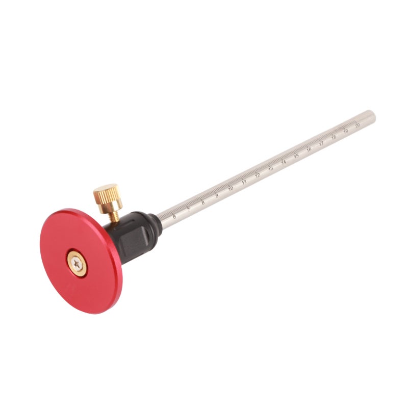Mortise Gauge: Copper Construction, Durable Wear-Resistant - High Accuracy Scale Display, Ergonomic Design Marking Gauge for Woodworking Carpentry - Image 2