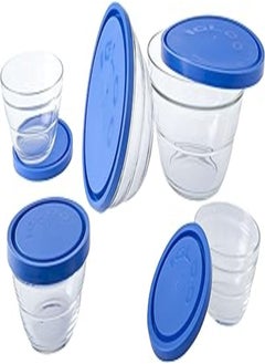 Borgonovo SET 5 LAMBADA BOULS W/BULE LID 