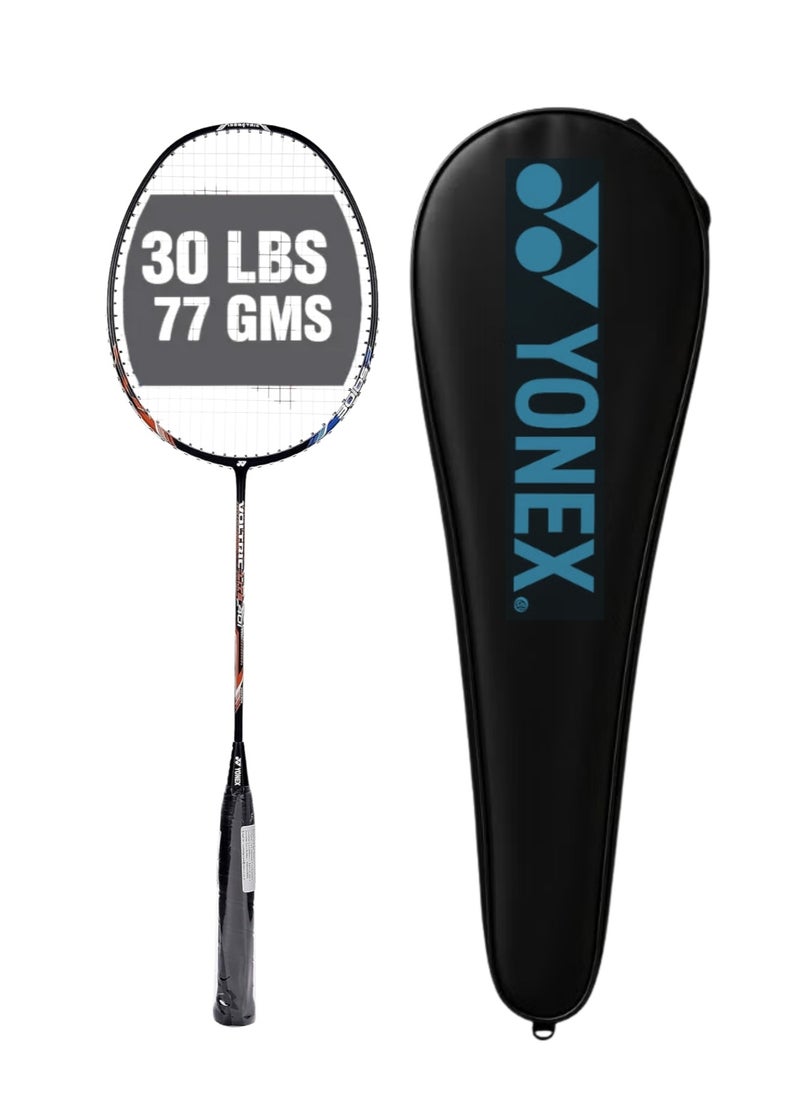 Yonex Voltric Lite 40i Strung Graphite Badminton Racquet | 30 lbs Tension, 5U G4 - Blue Orange | Durable, Lightweight | For Intermediate Players  - Image 1