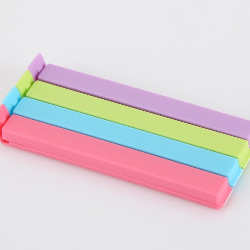 6/8/11/14.5/18cm Plastic Sealing Clips for Food Bags, Snack Storage & Moisture Protection - Image 1