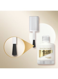 Max Factor Max Factor Miracle Pure Nail Colour - 155 Coconut Milk  - Image 4