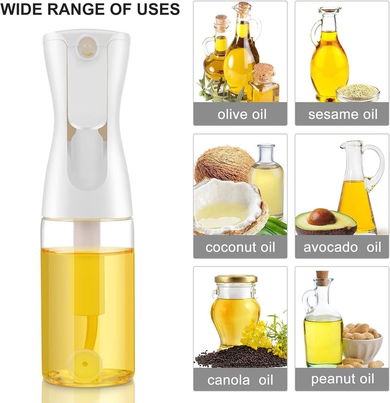 KD ZONE Cooking Oil Spray Bottle Cooking Oil Spray BBQ Cooking Spray Bottle Oil Spray for Cooking with Silicone Brushes for Cooking Baking Grilling - Image 4