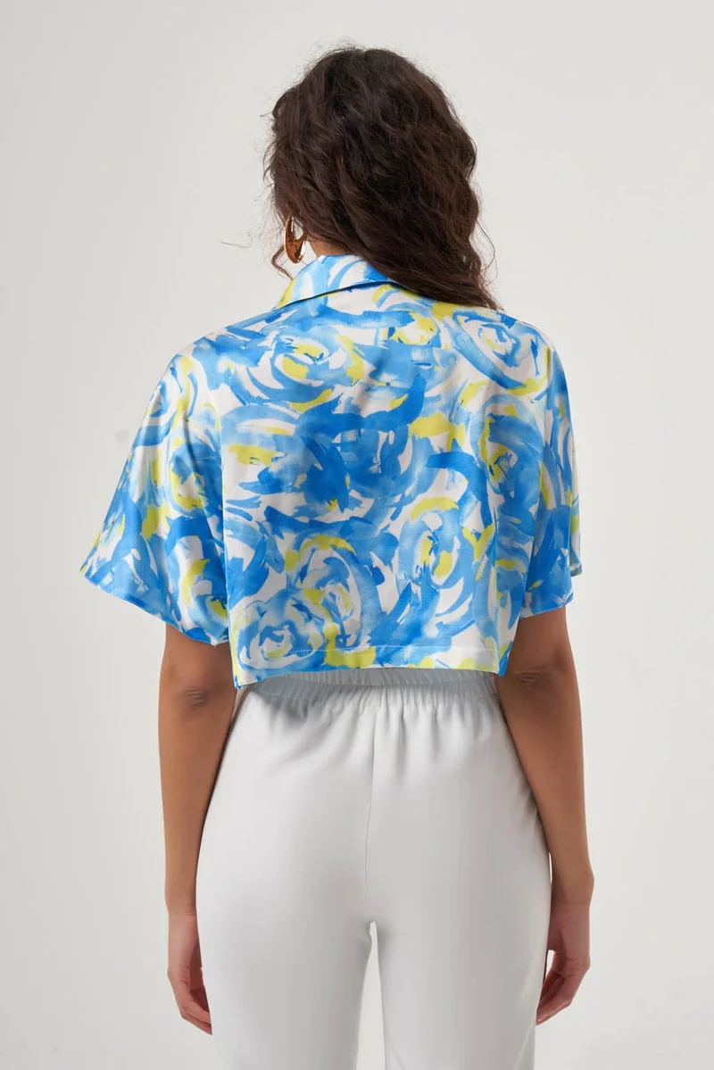 ميزال بلوزة بنقوش