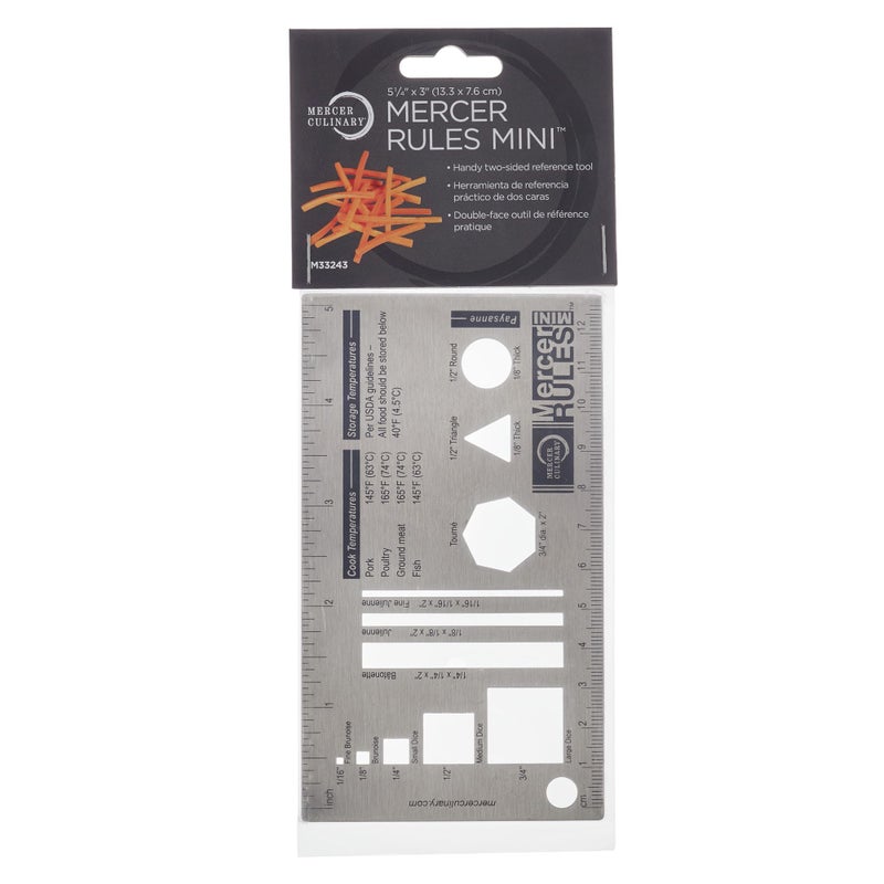 Mercer Culinary Mercer Rules Culinary Ruler, Mini - Image 2