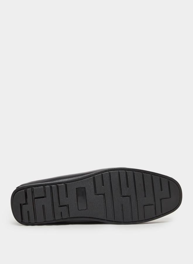 Styli Black Casual Loafers - Image 4