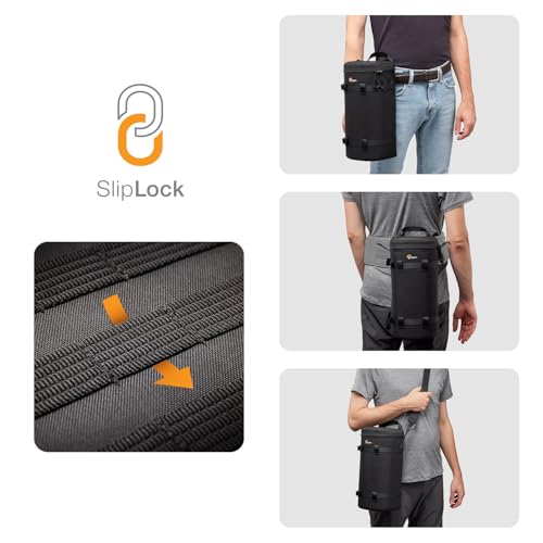 Lowepro ProTactic LCS 13 x 32 III Camera Lens Case, Camera Lens Pouch Bag, fits 300mm F/2.8, for DSLR and Mirrorless Cameras, Vol-5L Dim: 12.99x5.12x5.12in, Camera Bag for Photographer/Videographer - Image 4