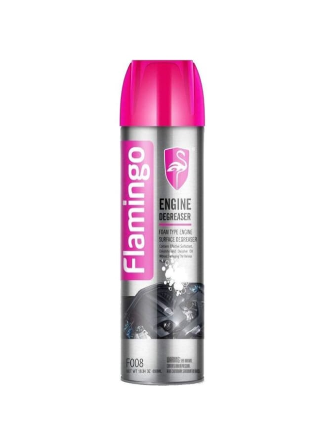 Flamingo Car Engine Cleaning Spray - Grease and Oil Remover - 650ml - Deep and Safe Engine Cleaning - Maintains Car Efficiency and Performance - Image 2