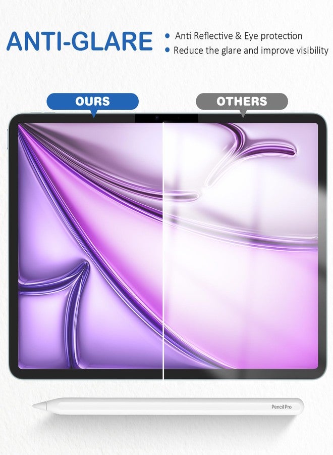 XIRON 2-PACK Paper Screen Protector for iPad Air 11 inch (M2) 2024, Matte PET Film for iPad Air 11-in. 2024, Write and Draw Like on Paper, Anti-Glare Screen Protector - Image 3