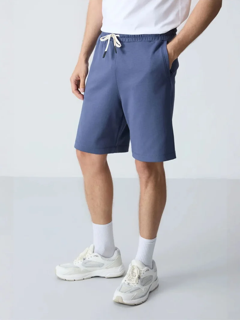TOMMYLIFE TOMMY Men's Cotton-Blend Sweat Shorts