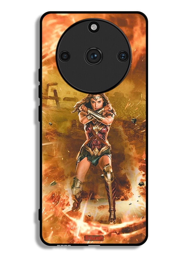Tolwak Realme 11 Pro Plus Protective Case Cover Wonder Women - Image 1
