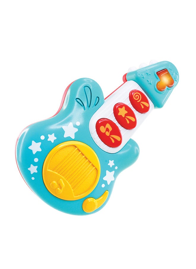Happy Kids Little Learners My First Guitar - Handheld Musical Instruments For Babies  - Image 2