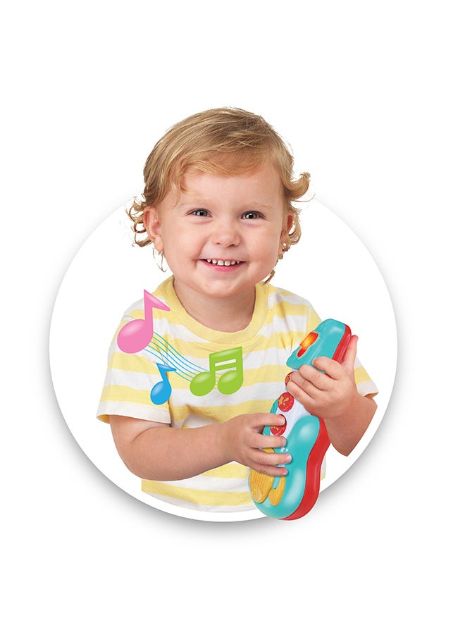Happy Kids Little Learners My First Guitar - Handheld Musical Instruments For Babies  - Image 3