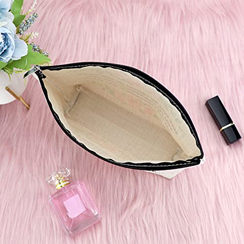 Sfodiary Thank You Gift Makeup Bag for Team Leader Coworker Inspirational Appreciation Gift for Employee Boss Teacher Cosmetic Bag Going Away Retirement Gift for Friends Social Worker Travel Pouch - Image 5