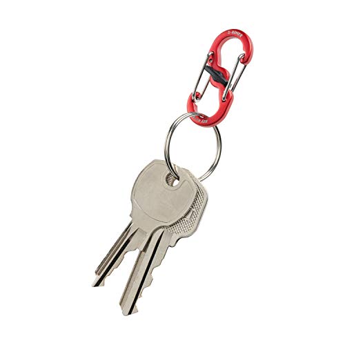 Nite Ize S-Biner MicroLock Aluminum, Locking Keychain Carabiner, 5 Pack, Assorted Colors - Image 4