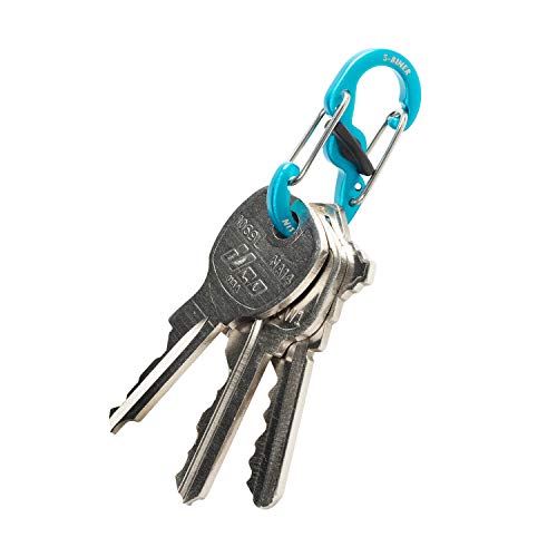 Nite Ize S-Biner MicroLock Aluminum, Locking Keychain Carabiner, 5 Pack, Assorted Colors - Image 5