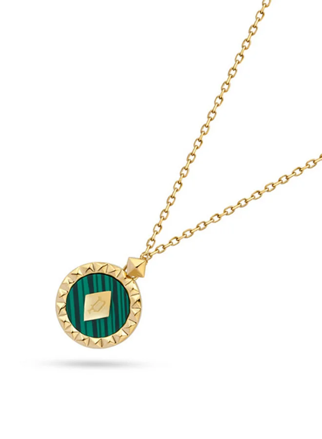 POLICE Stainless Steel necklace For Women in Gold