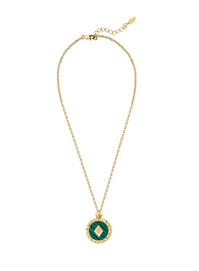 POLICE Stainless Steel necklace For Women in Gold