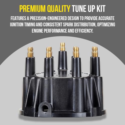 FASWORX Mercruiser Thunderbolt V8 DISTRIBUTOR CAP ROTOR SPARK PLUG WIRES KIT SET 5.0 5.7 7.4 8.2 350 - Image 3