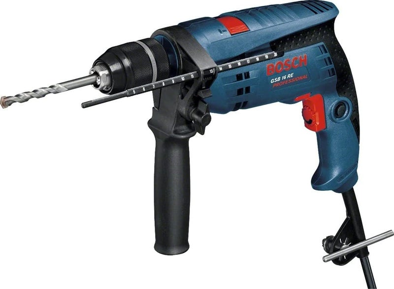 بوش مثقاب تأثير احترافي - Gsb 16 Re (أزرق) - Image 1