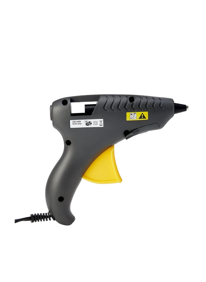 Stanley Hot Glue Gun Trigger Feed Dual Melt,Heavy Duty, Multipurpose,25W,Heats up quickly and bonds within 60 seconds-0-GR25  - Image 1
