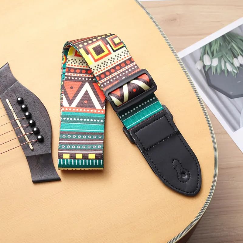 Belear Z-7 Guitar Strap, With with PU Leather End - Image 5