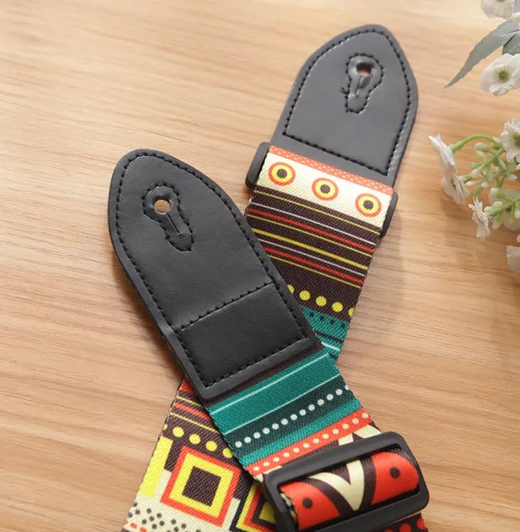 Belear Z-7 Guitar Strap, With with PU Leather End - Image 3