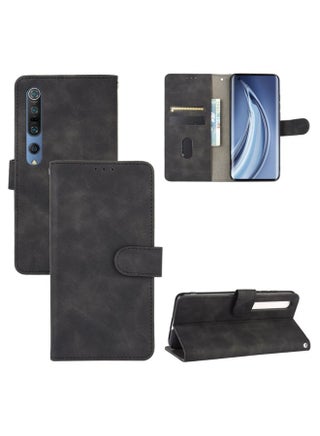 Case Cover For Xiaomi Mi 10 Pro Solid Color Skin Feel Magnetic Buckle Horizontal Flip Calf Texture PU Leather Case with Holder & Card Slots & Wallet Black - pzsku/Z817202197E7E9225594FZ/45/_/1711235213/f65d3c38-8bc6-4db3-8220-6e612438cf8e