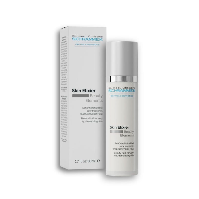 Schrammek Skin Elixir (50 ml) - Botanical Beauty Fluid with Hyaluronic Acid & Coenzyme Q10-24h Hydration & Makeup Base - Paraben-Free - Dr - Image 1