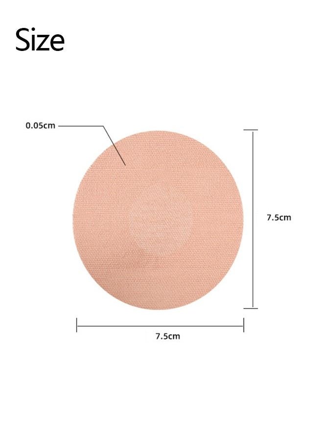 20-Piece Adhesive Patch, Good for Libre Enlite Guardian Pre-Cut Back Paper Waterproof Libre2/3 Sensor Covers Flesh Flexible CGM Patches NO Glue in The Center, Long Fixation for Your Sensor