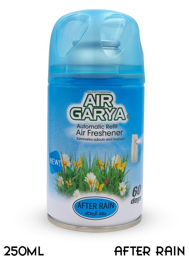 AIR GARYA Automatic Refill Air Freshener - After Rain Scent, 250ml | Botanical & Non-Toxic Formula for Home, Office, & Car | Eliminates Odours & Freshens Air for up to 60 Days - Image 1