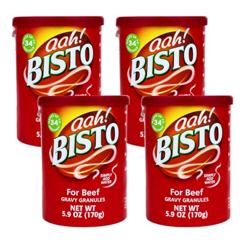 Bisto Gravy Granules, 5.9 Ounce – Rich and Savory Gravy Mix for Delicious Home-Cooked Meals, Perfect for Roasts, Mashed Potatoes, and Comfort Food Favorites (Pack of 4) - Image 1