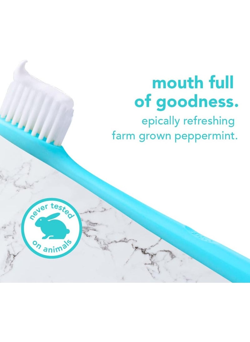 Hello Oral Care Antiplaque + whitening fluoride free toothpaste, 4.7 ounces (2 count) + naturally healthy antigingivitis mouthwash, 16 ounces - Image 4