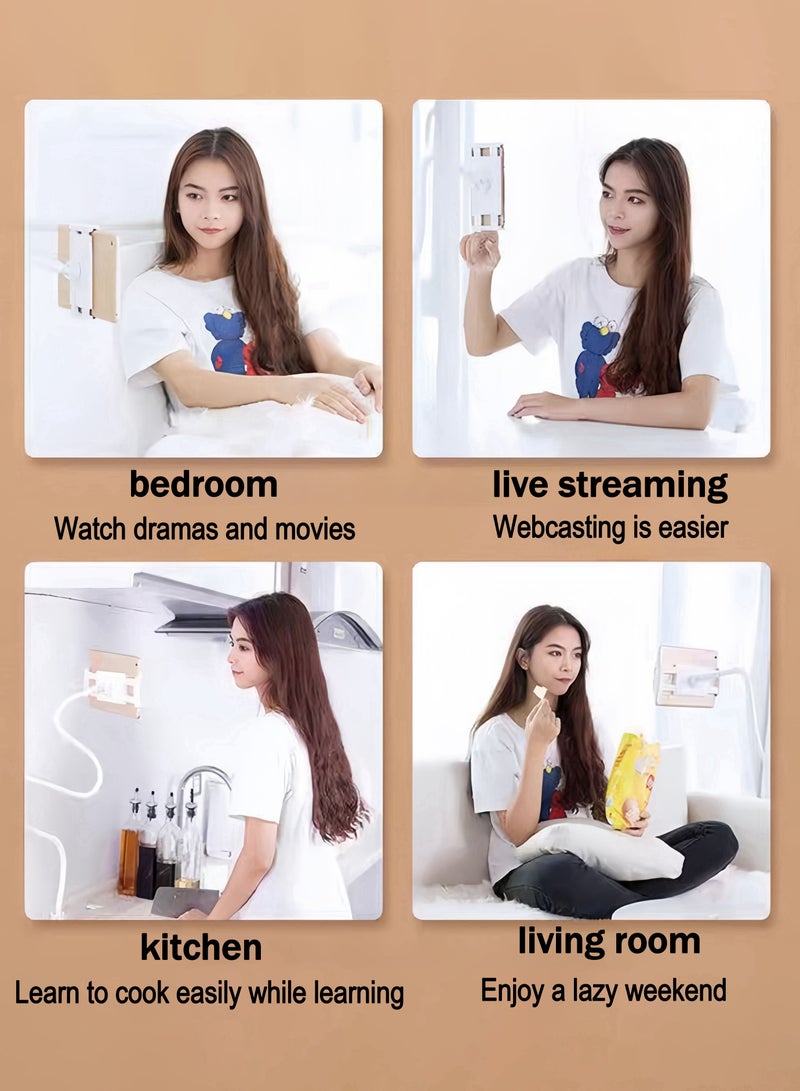 Lazy stand mobile phone tablet stand flexible hose long arm bedside desktop stand  - Image 5