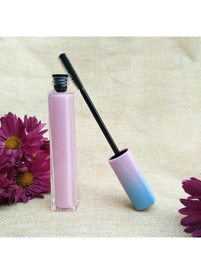 lasenersm 3 Pieces 7Ml Luxury Reusable Empty Mascara Tubes With Eyelash Wand Empty Bottle Tube Container For Eyelash Growth Oil Mascara With Brush And 3 Funnels Home And Travel Use Pink Gradient - Image 4