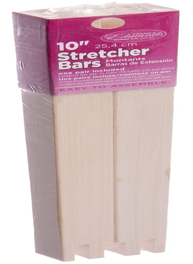 Edmunds 325068Frank A. Regular Stretcher Bars, 10" X.75 (3010) - Image 1