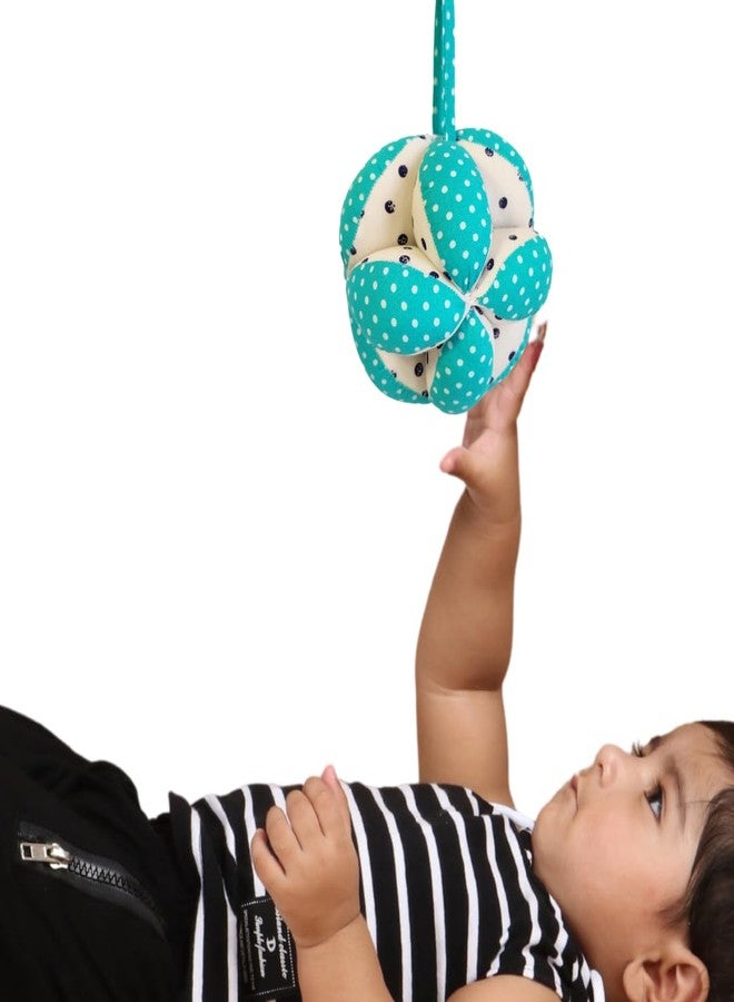 Brainytots Soft Sensory Clutch Ball for Babies 3-12 Months | Montessori Grasping Toy for Fine Motor Skills, Tummy Time & Infant Sensory Development | Baby Learning Toy - Image 1