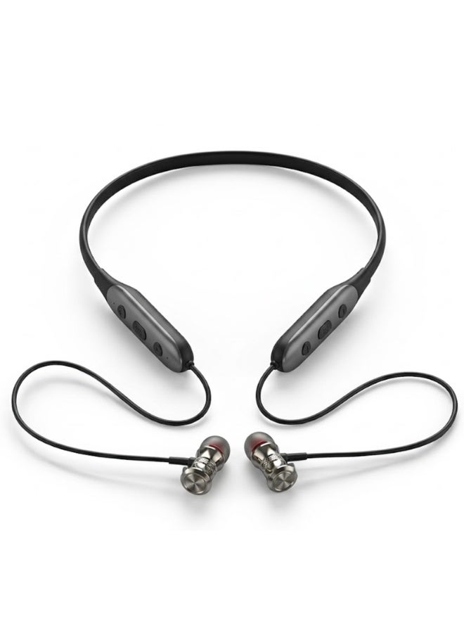 Neck Hanging Magnetic Wireless Earphones with HD Audio and Ultra-Light Comfortable Design Long Battery Life Up to 82 Hours for Music and Calls with Fast Type-C Charging -Multicolor- - Image 1