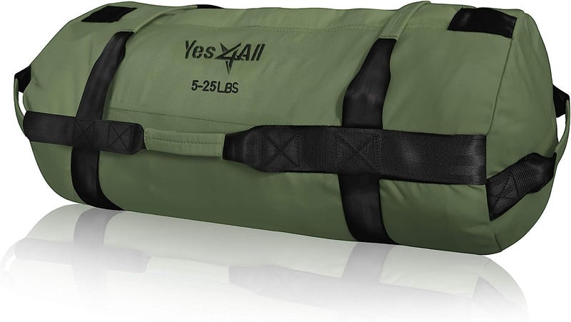 Yes4All Sandbag 2 KGS - 90 KGS Capacity, Heavy Duty Weighted Sandbags, Adjustable Weight Bags for Fitness, Conditioning, CrossFit - Multiple Colors & Sizes - Image 1