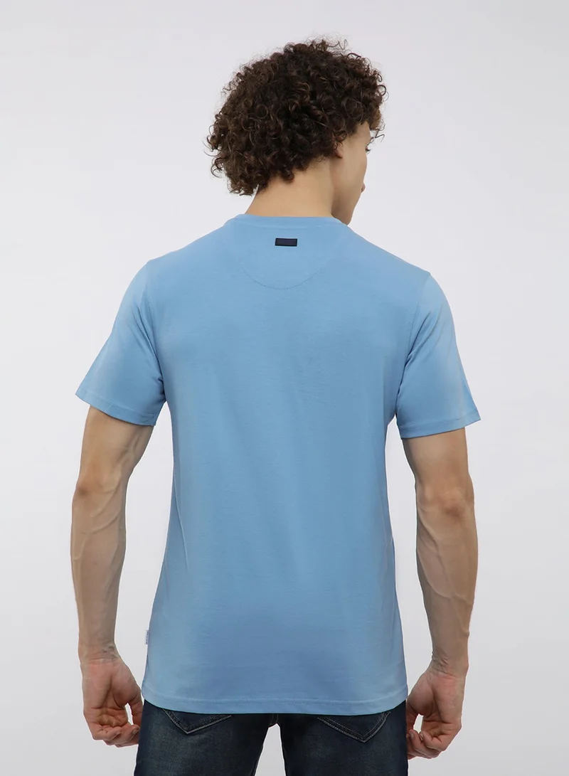 BEVERLY HILLS POLO CLUB  Graphic Crew Neck T-Shirt for Men | Best Price UAE