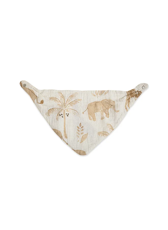 كرين بيبي 3 Pieces Kendi Muslin Bib Set, One Size
