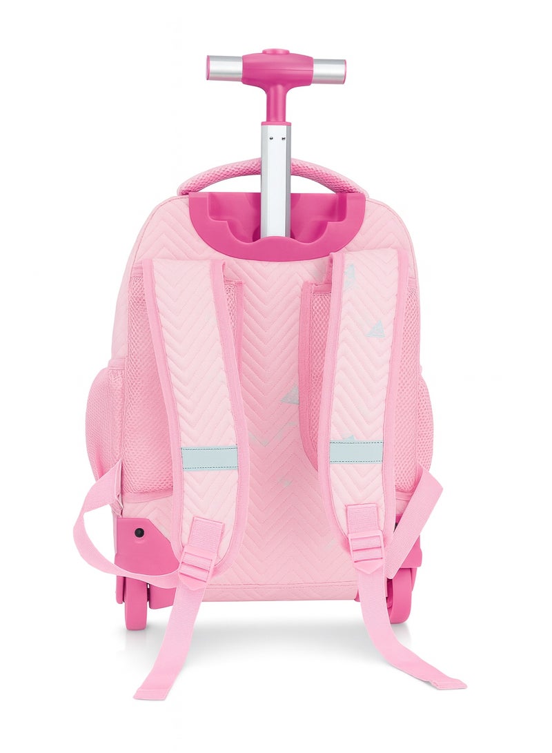 AODASI Trolley School Bag for Students – 18-Inch Multi-Functional Backpack with Wheels – Travel-Friendly Rolling School Bag for Boys & Girls - Image 4