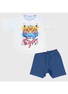 Our kids "Tiger" Short-Sleeved Pajama  - Image 1