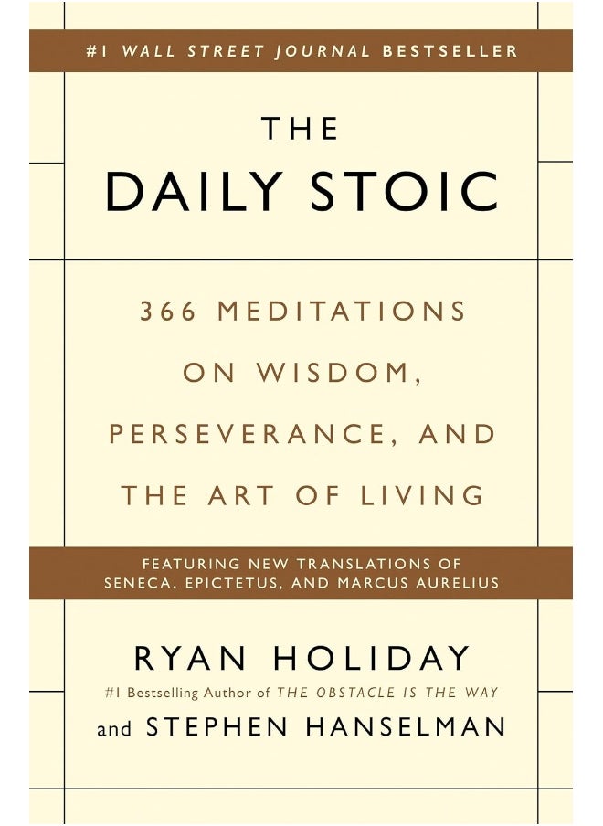 The Daily Stoic: 366 Meditations on Wisdom, Perseverance, and the Art of Living  - Image 1