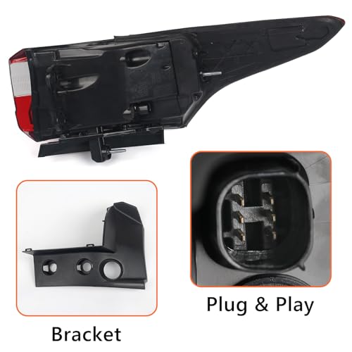 FIONE LED Outer Tail Light Assembly Compatible with Chevy Traverse 2018 2019 2020 2021 Brake Rear Light Left Driver Side LH - Image 4