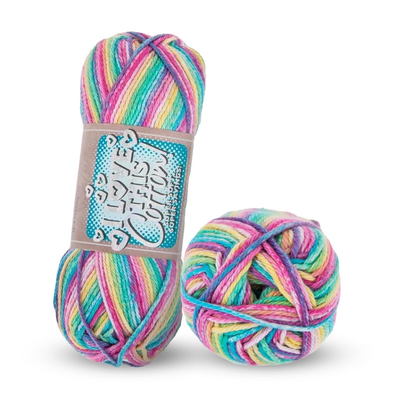 Hobby Lobby I Love This Cotton Medium Yarn for Crocheting Knitting Soft Yarn Skein 153 Yards of 100 Cotton Yarn for Crocheting Blankets Hats More DIY Handcrafting Accessories - Image 3