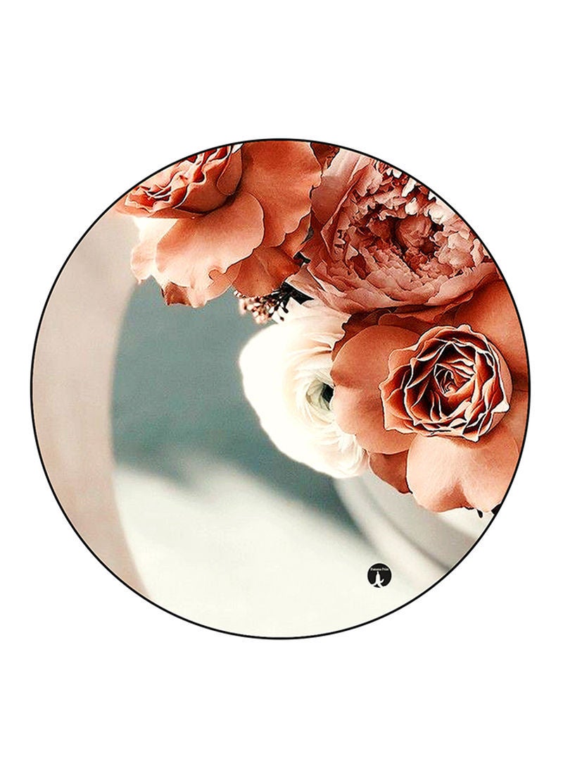 RKN Flowers Printed Mouse Pad  Multicolour
