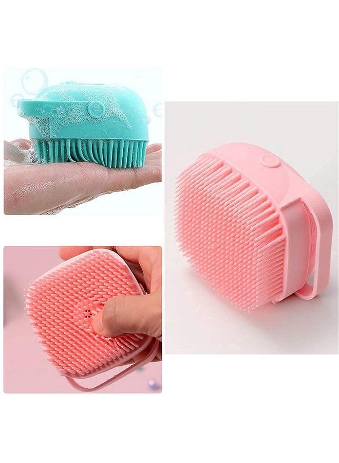 Avenn Silicone Soft Body Scrubber loofah, Shampoo Soap Dispenser Side Bathing Brush for Skin Deep Cleaning Massage, Dead Skin Removal Exfoliating Belt for Shower, Easy to Clean Lathers Well (1) - Image 5