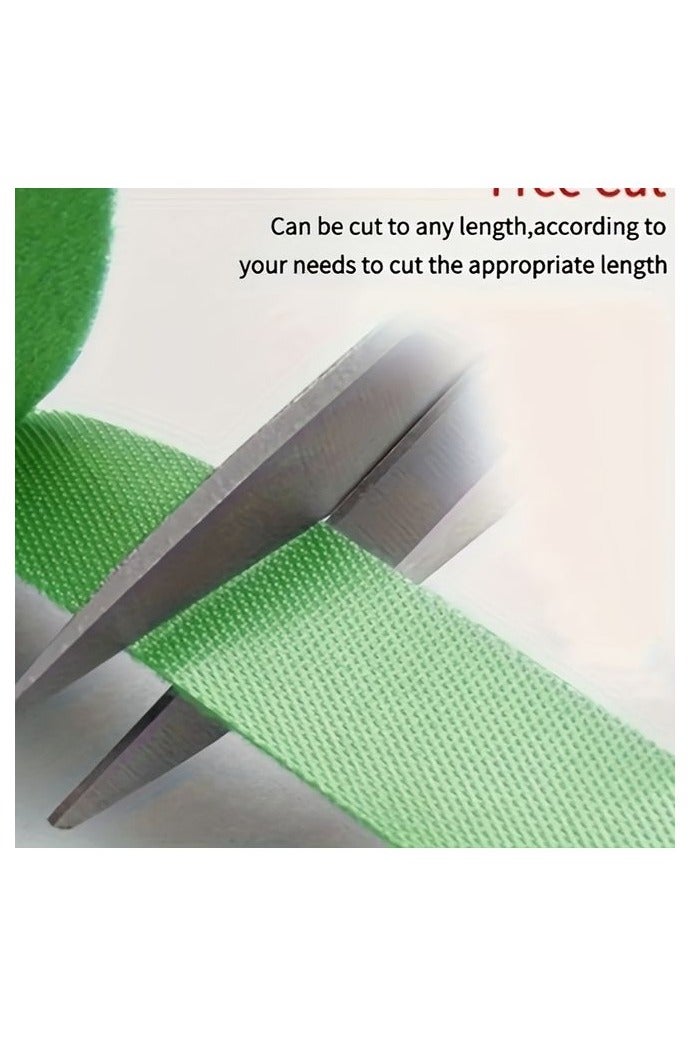 هومستر شريط ربط النباتات ذاتي اللصق -دعم الحديقة الخضراء المرنة للكروم والسيقان وكابلات البيانات، شريط سحري متعدد الوظائف لمهام الحدائق الآمنة - Image 4