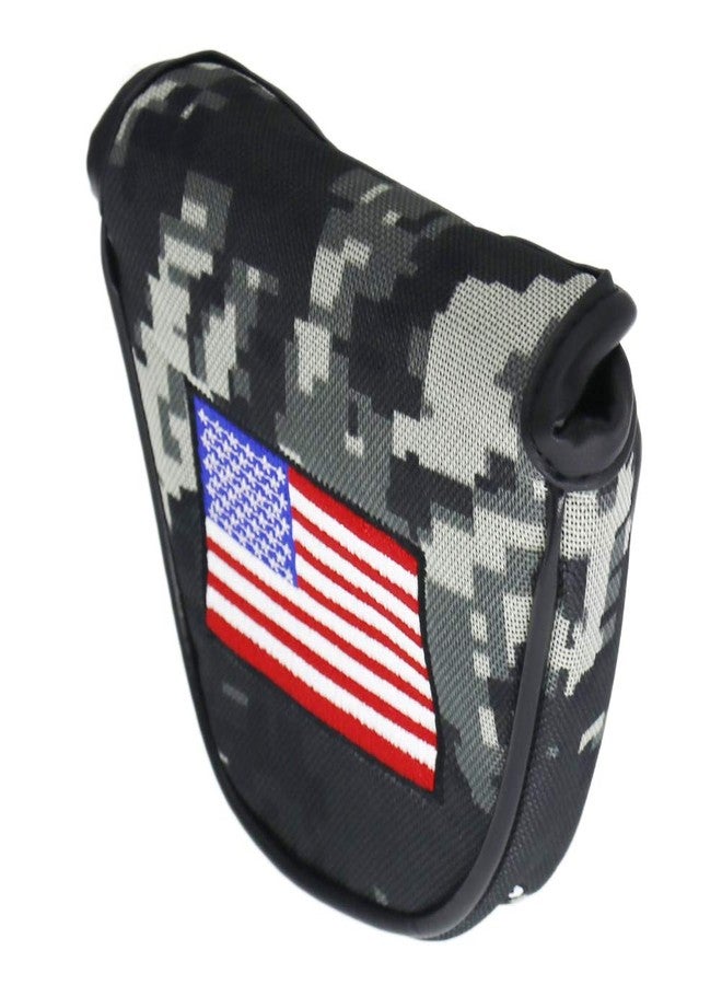 SEACLOUD Golf Putter Cover USA Camouflage Golf Mallet Putter Head Cover Protector Magnetic Closure - Image 2